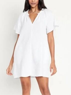 Old Navy Crinkle Gauze Dress
